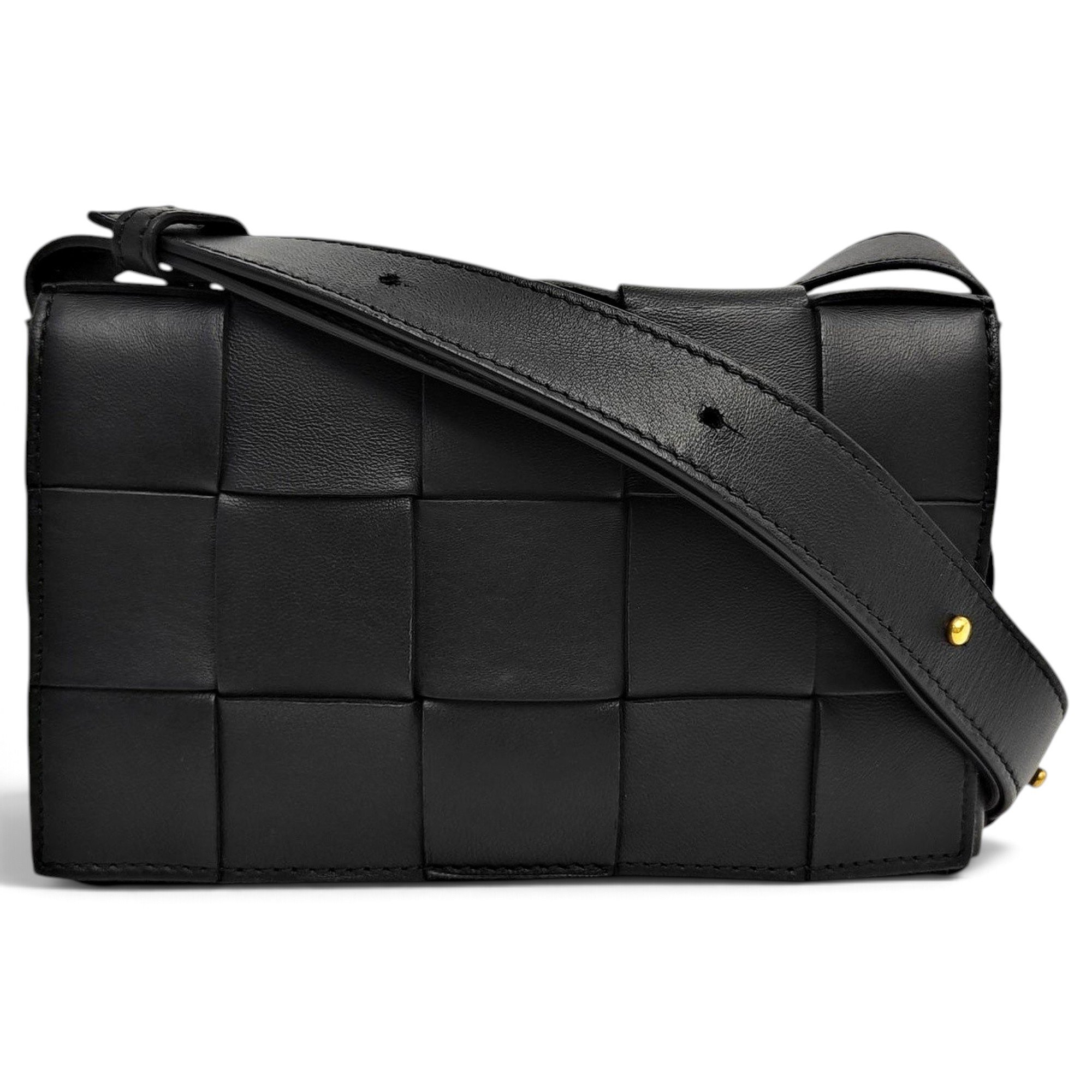 Brick Cassette leather handbag