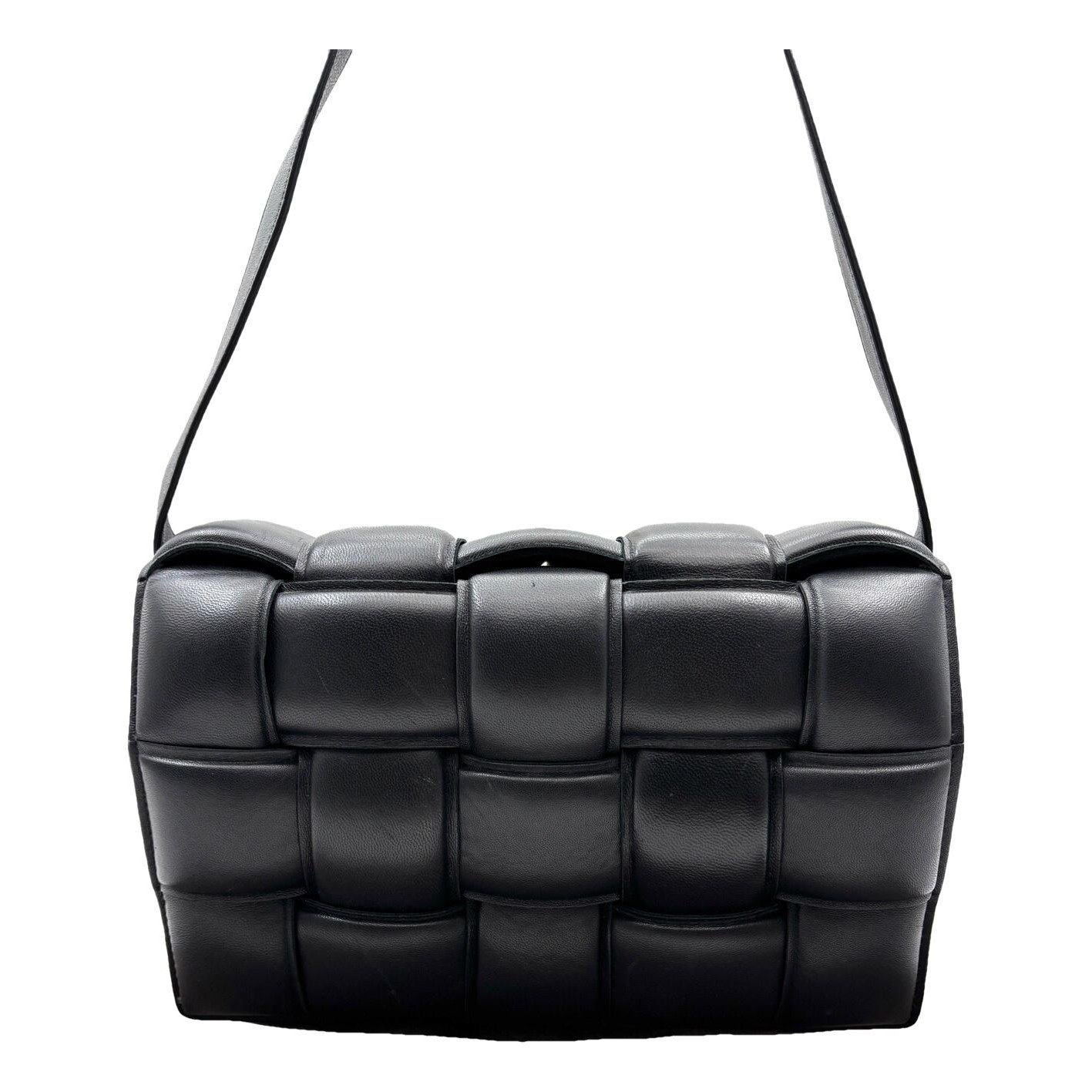 Cassette Padded leather crossbody bag