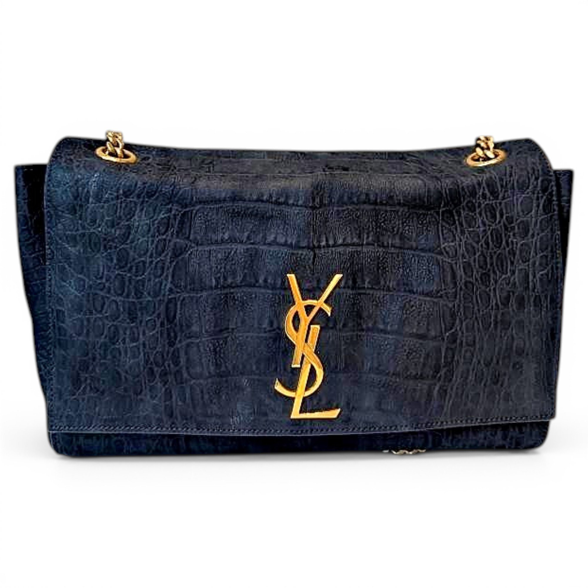 Reversible kate leather handbag