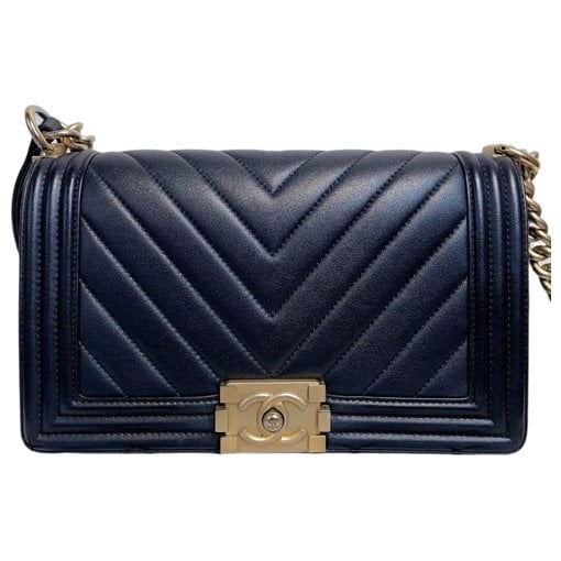 Boy leather crossbody bag