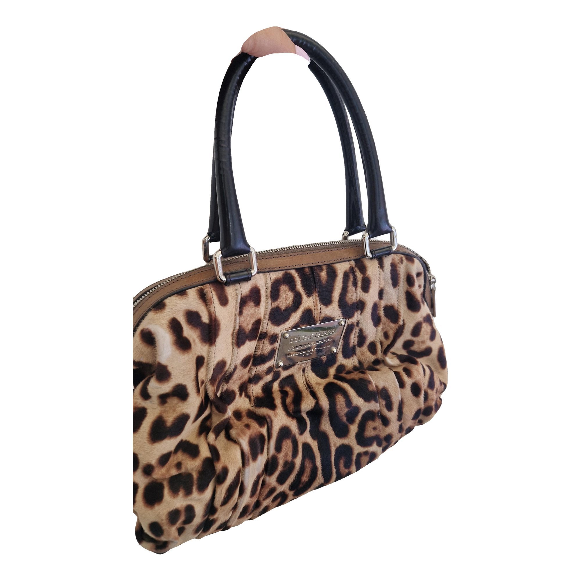 Pony-style calfskin handbag