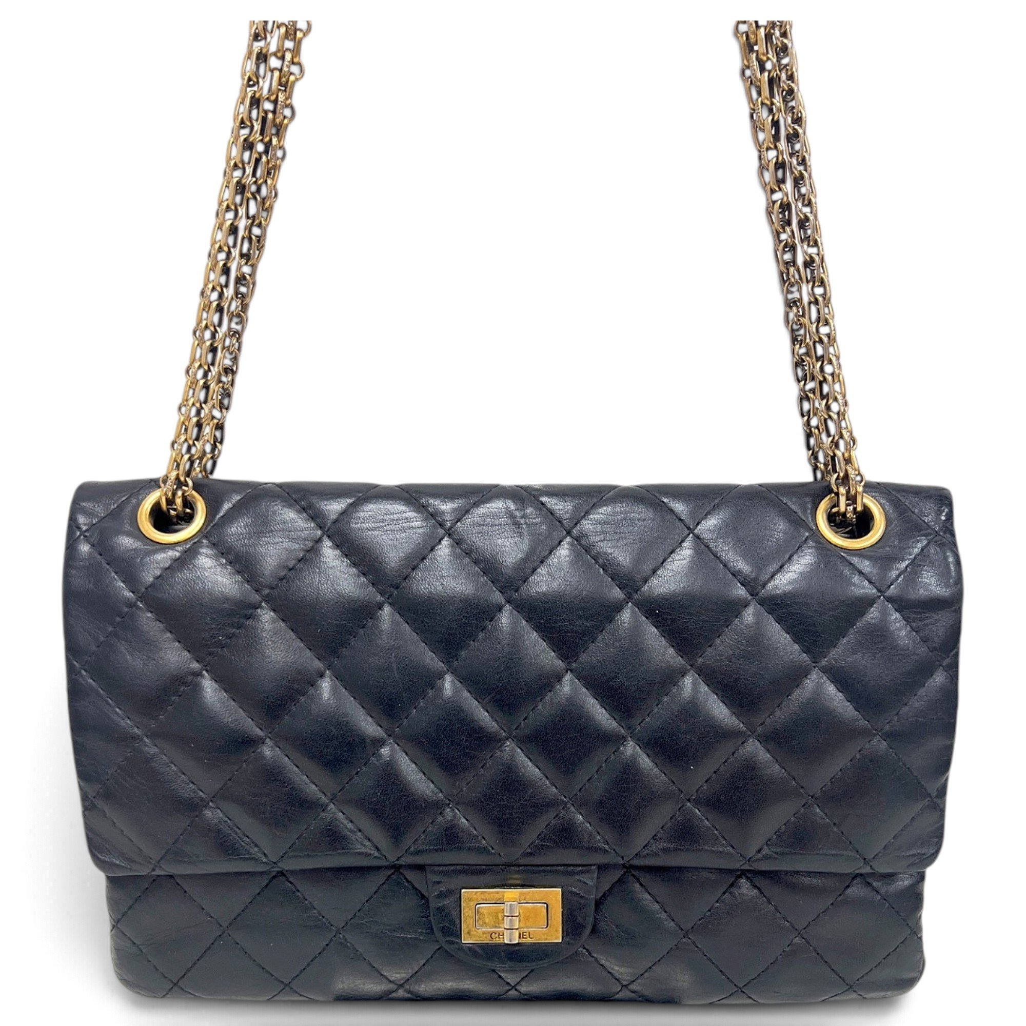 2.55 leather handbag