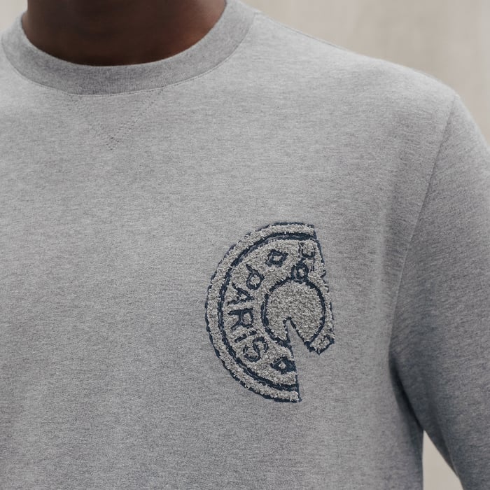 Gris C.d.s. Crewneck Sweater