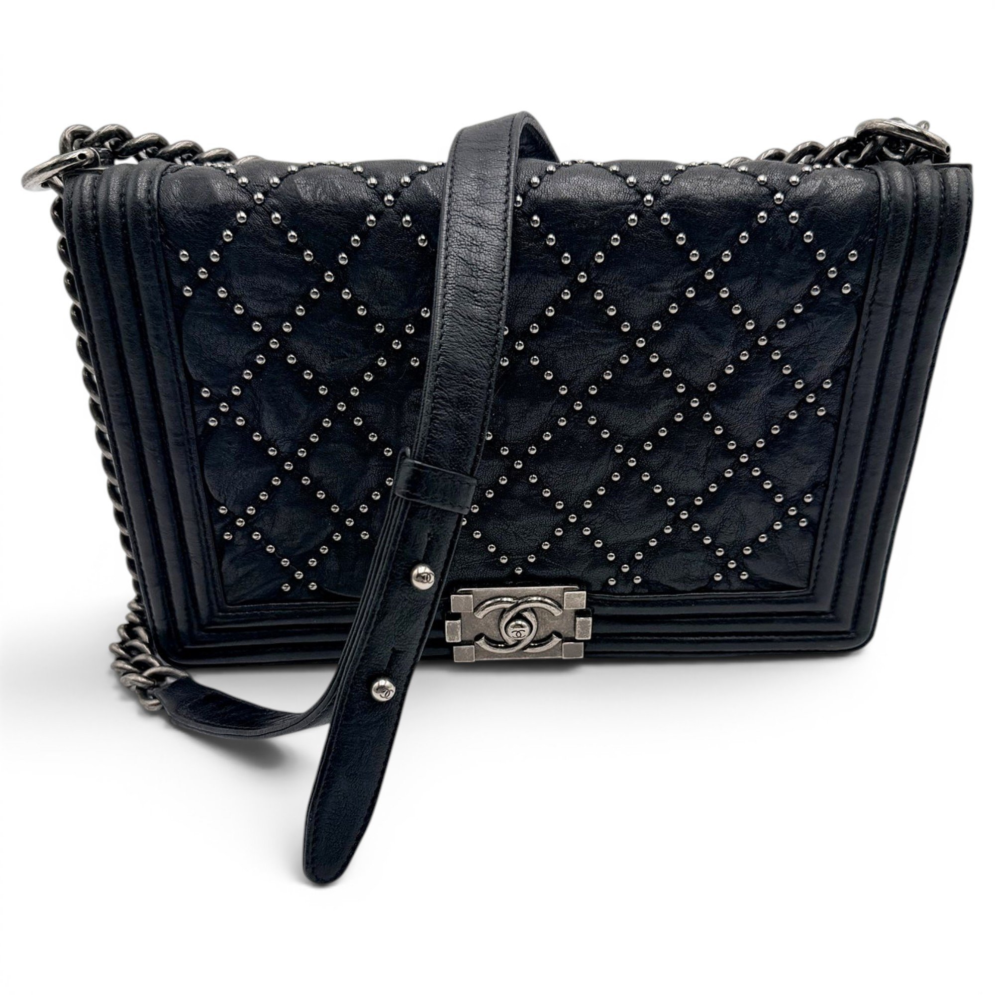 Boy leather handbag