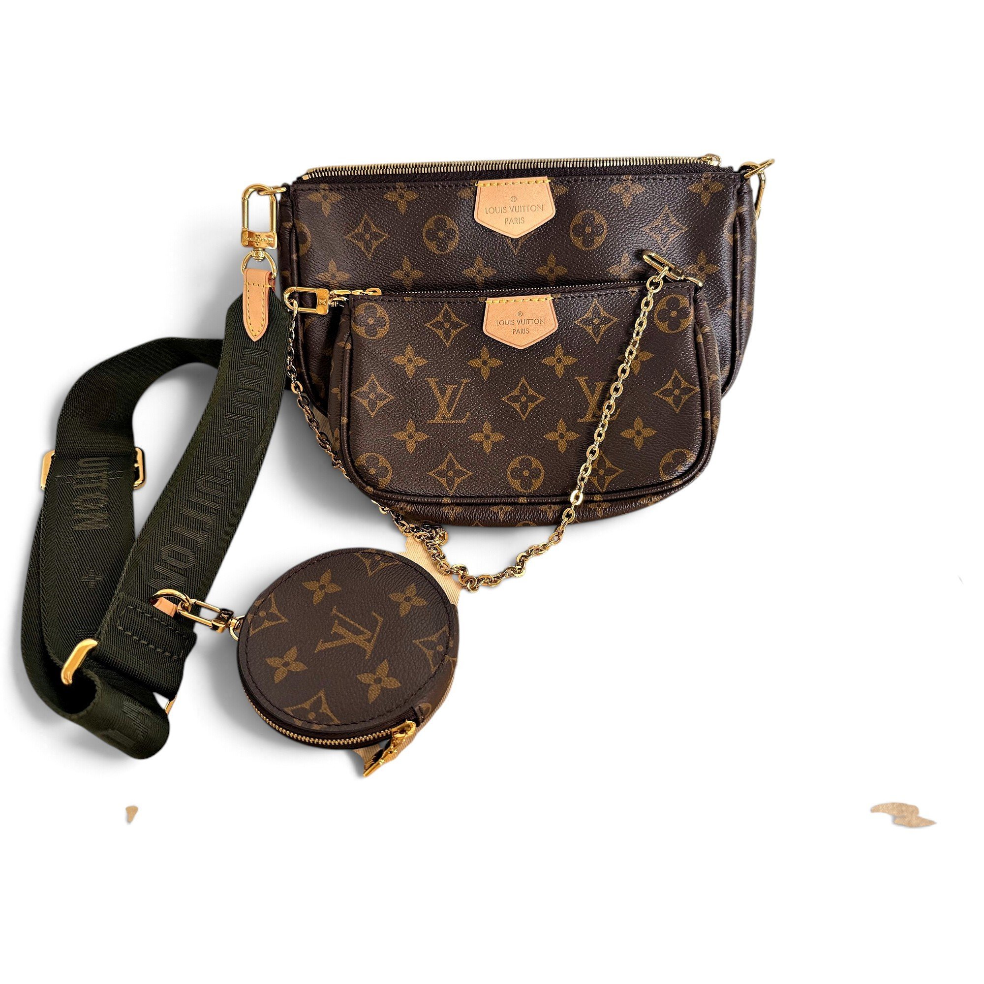 Multi Pochette Accessoires leather crossbody bag