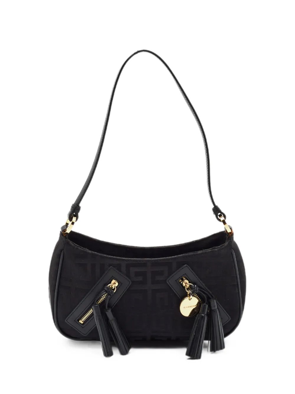 monogram-pattern shoulder bag