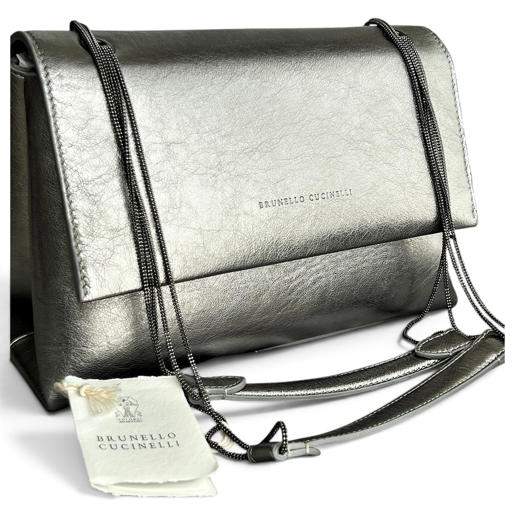 Brunello Cucinelli Leather crossbody bag