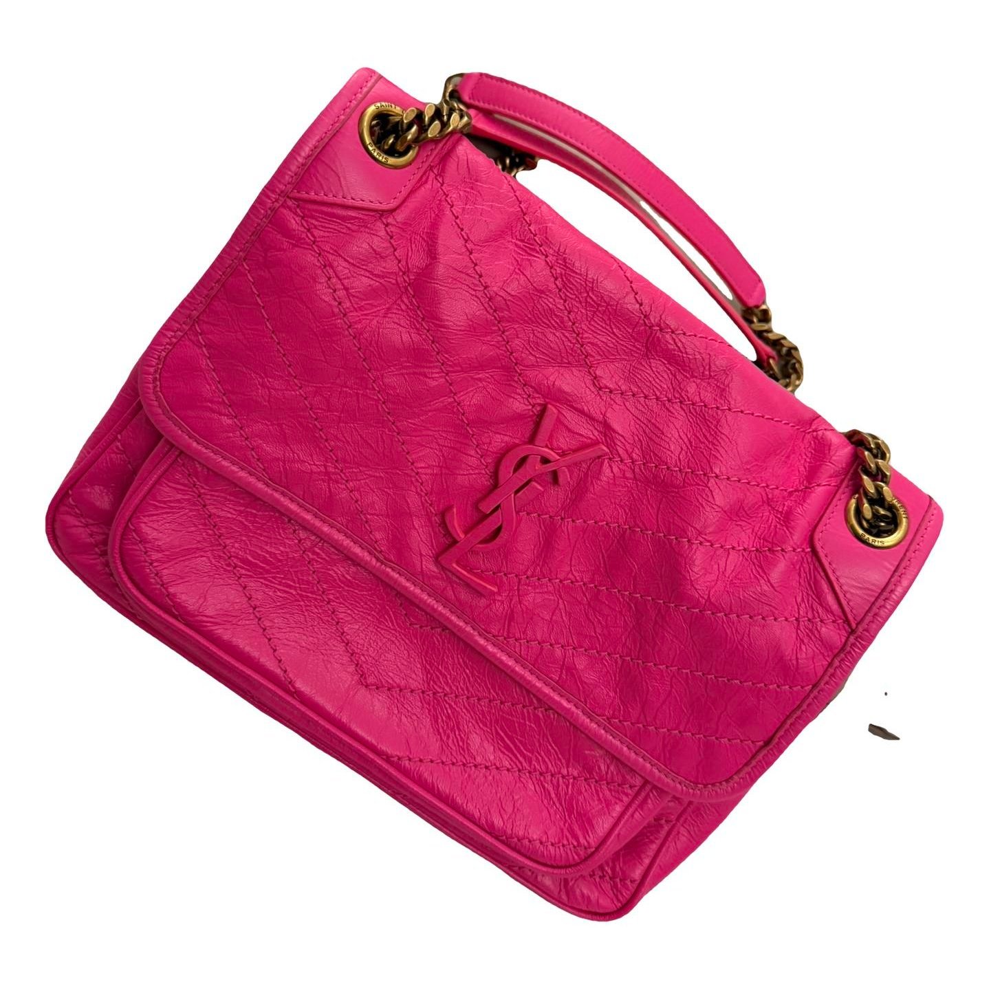 Niki leather crossbody bag