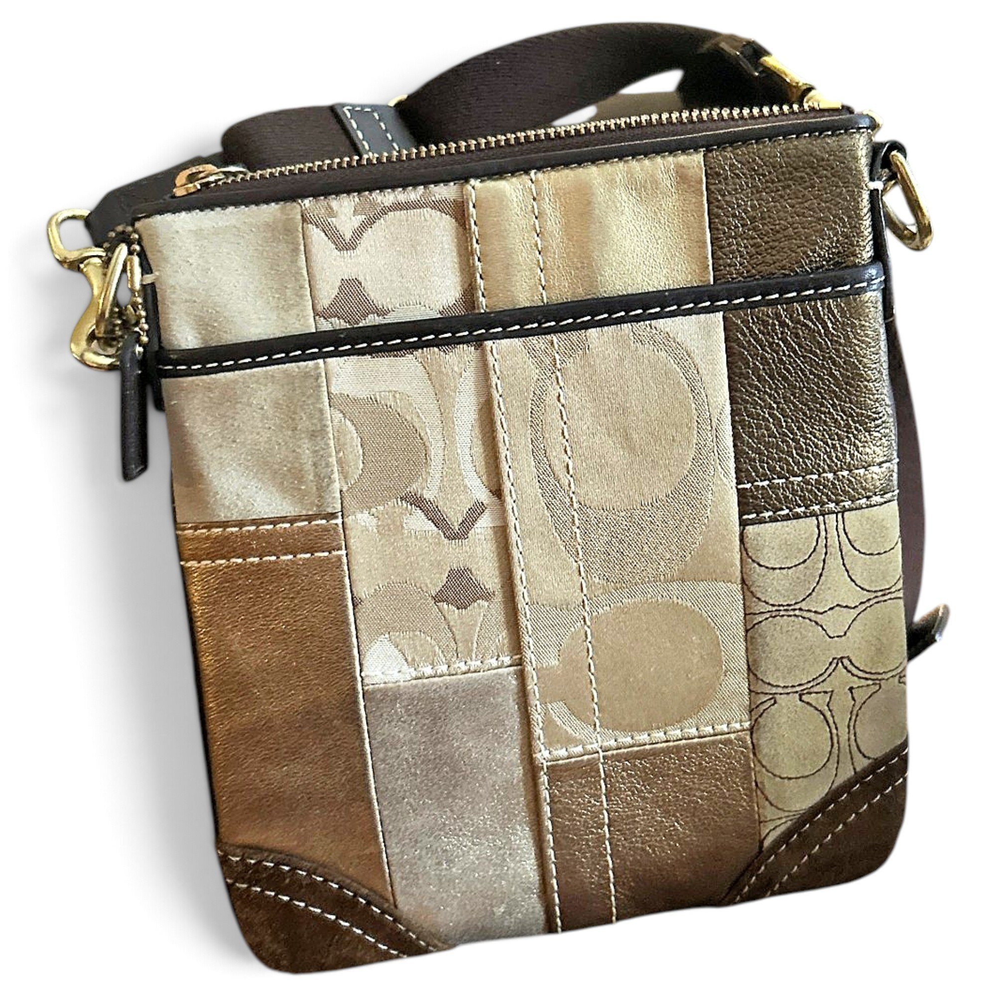 Leather crossbody bag