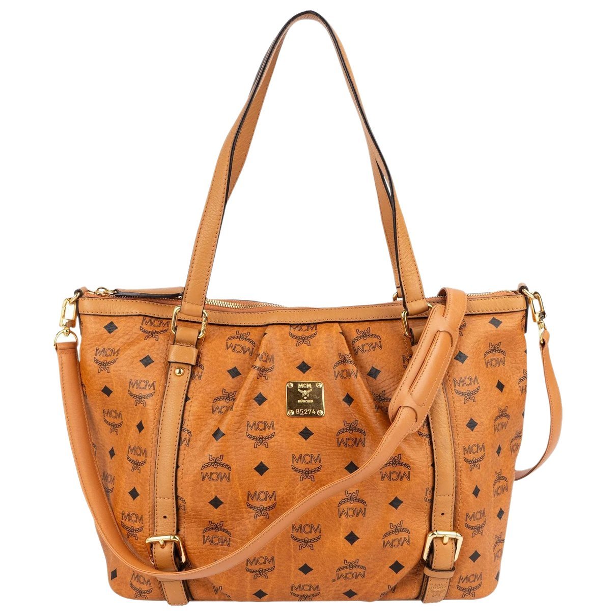 Boston leather handbag