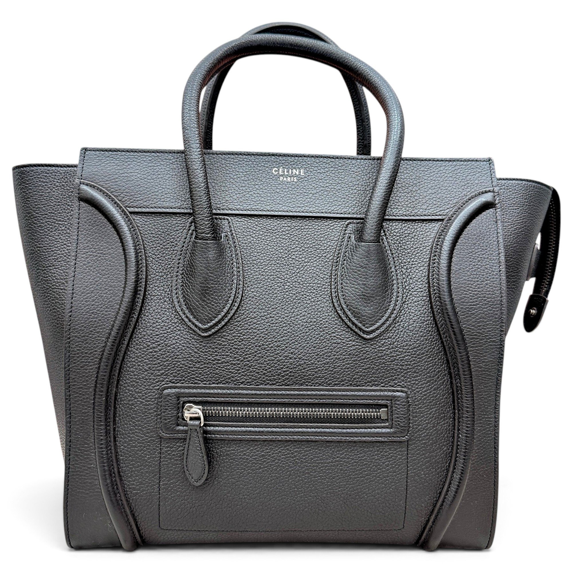 Luggage leather handbag