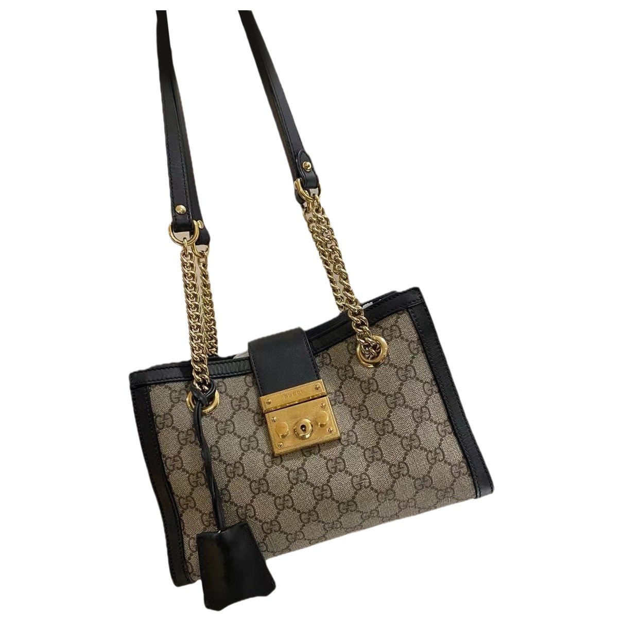 Padlock cloth handbag