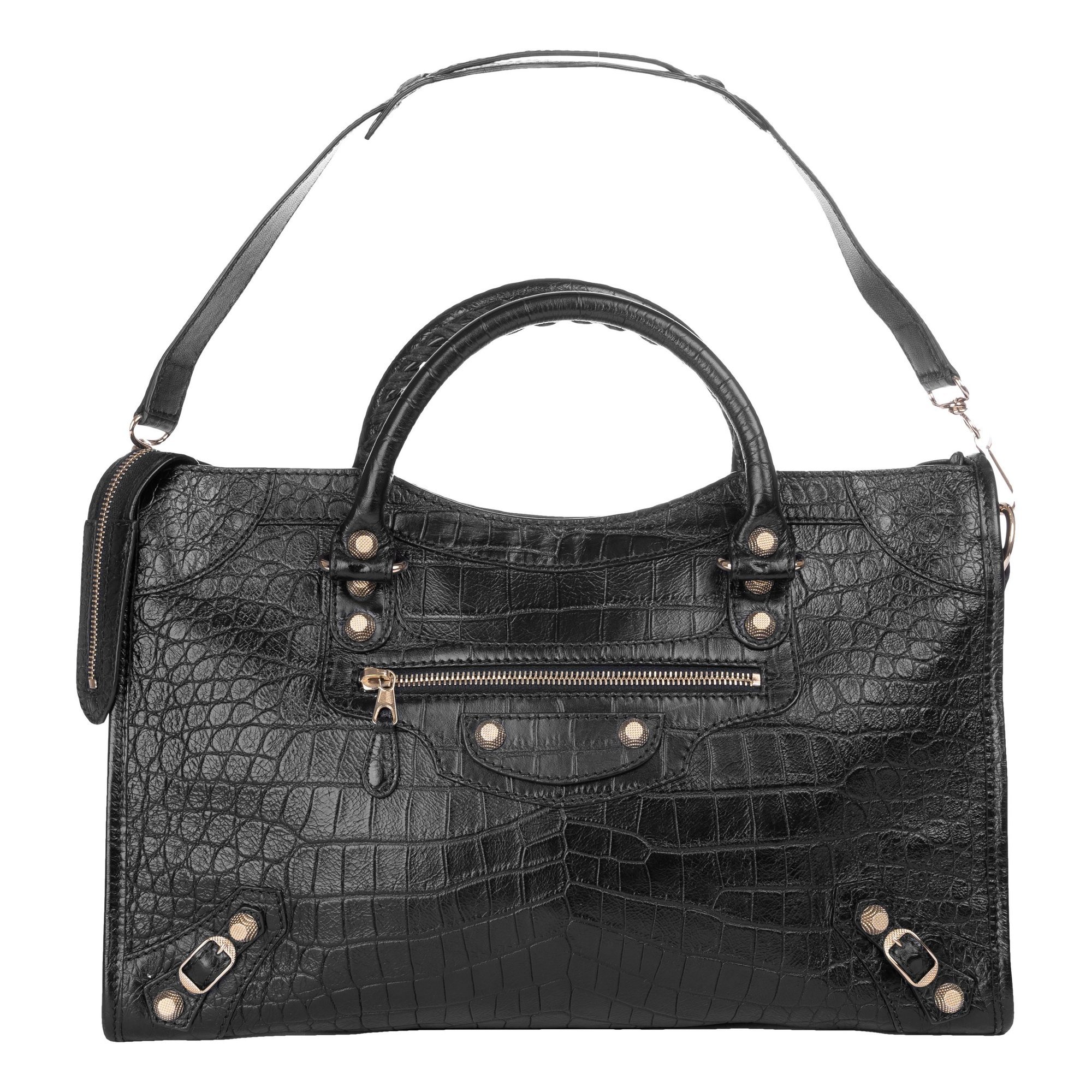 Leather handbag