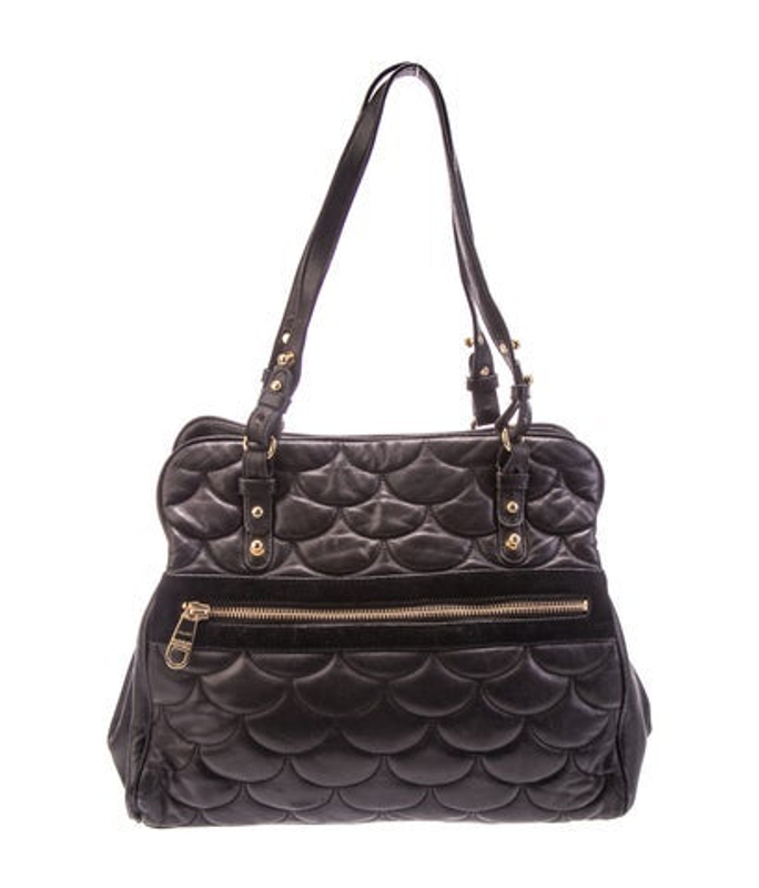 Badgley Mischka Mischka Leather Shoulder Bag