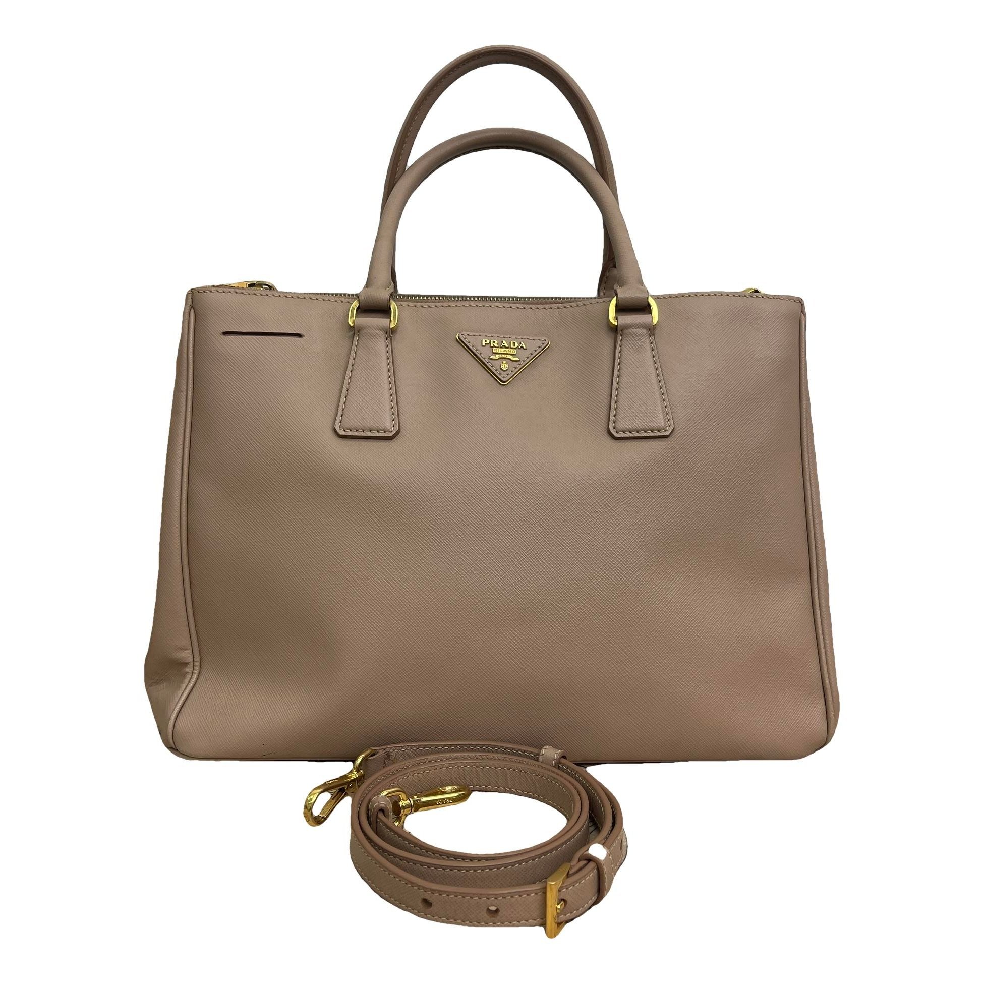 Galleria leather handbag