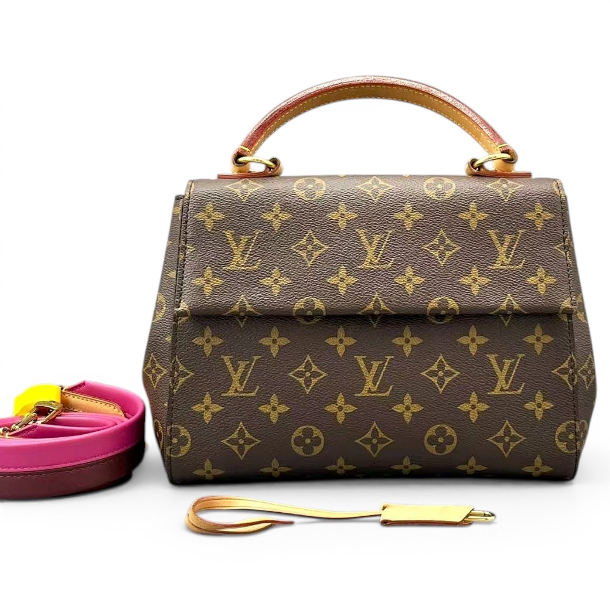 Cluny leather handbag