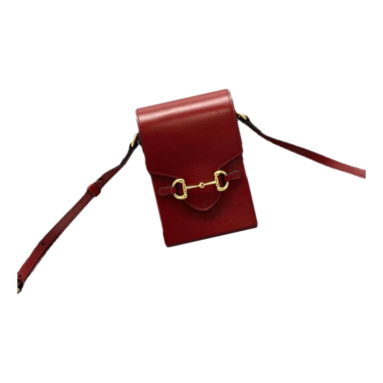 Horsebit 1955 Vertical leather handbag
