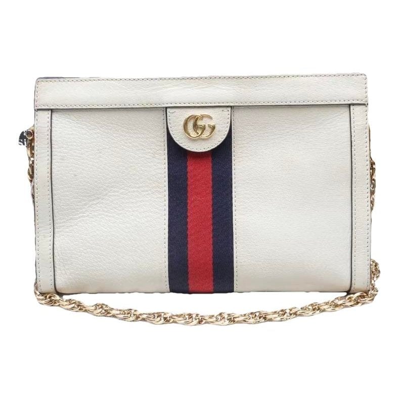 Ophidia Chain leather crossbody bag