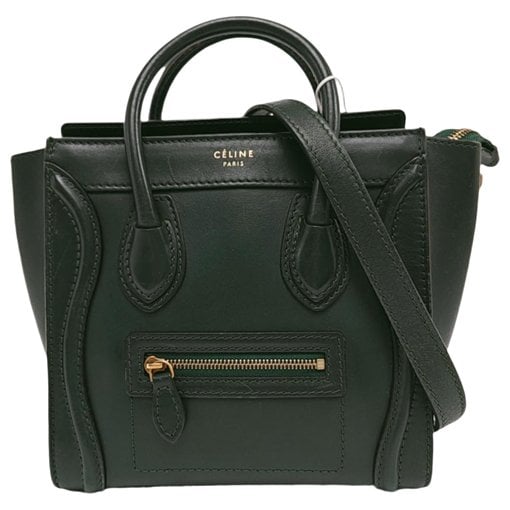 Luggage leather handbag