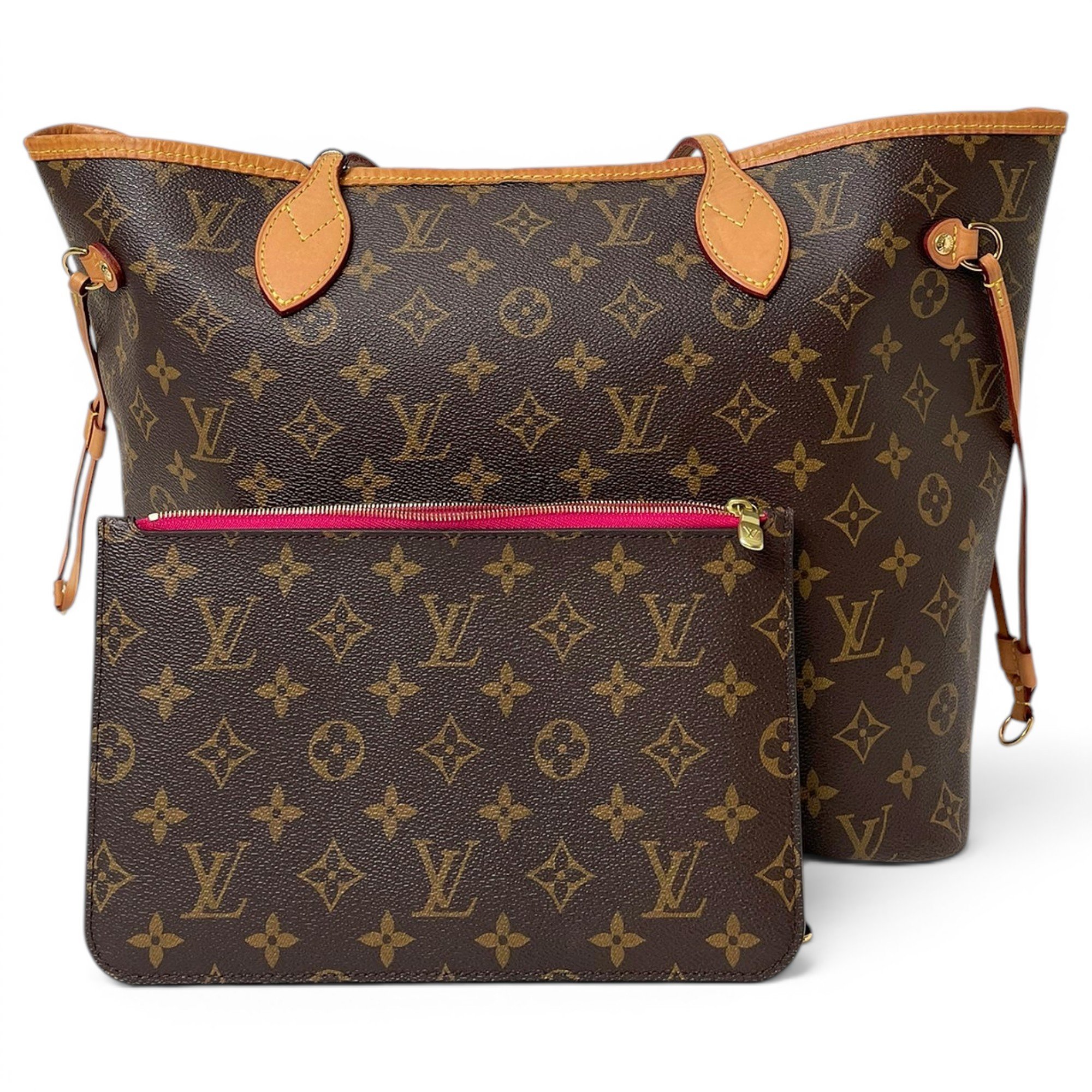 Neverfull leather tote