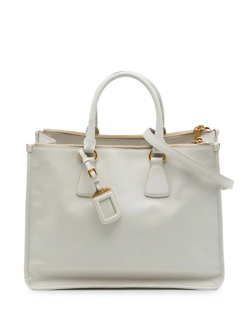 2000-2013 Saffiano Lux Double Zip satchel