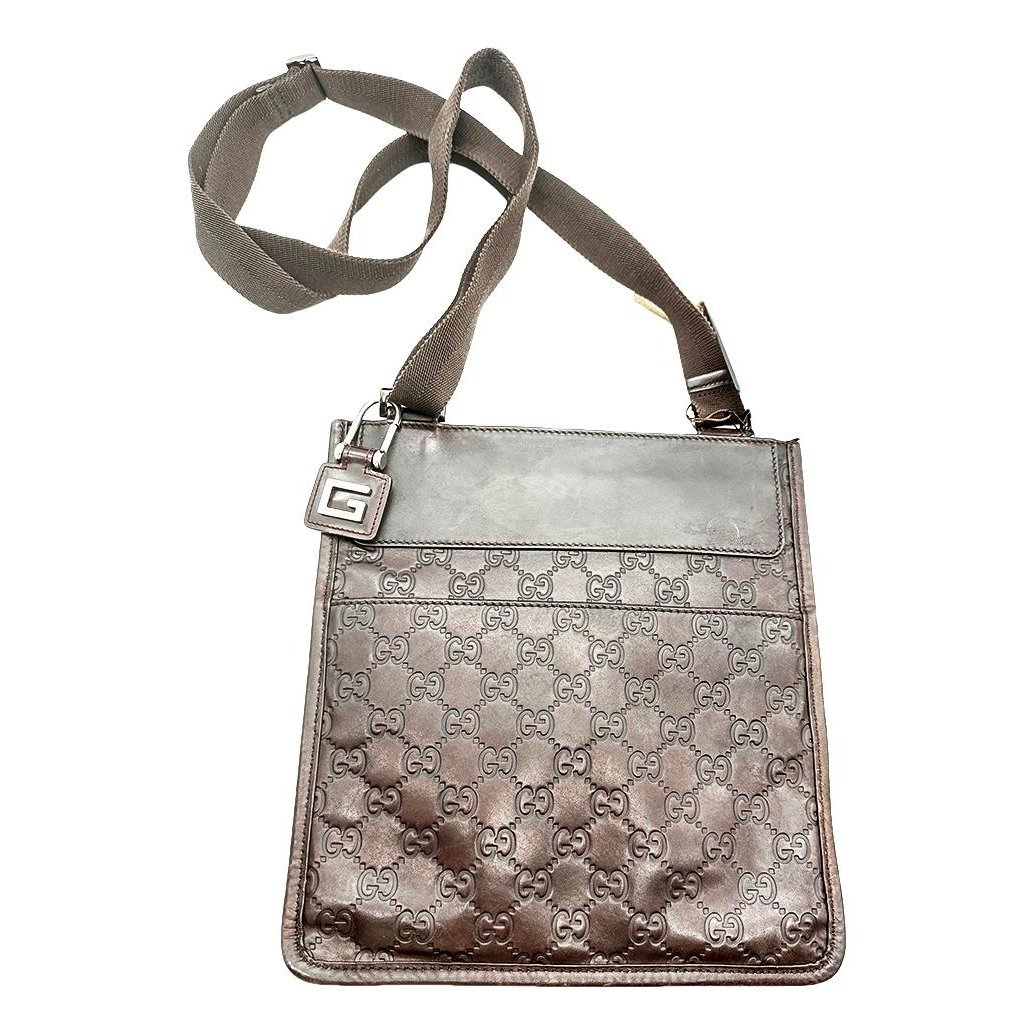 Leather crossbody bag
