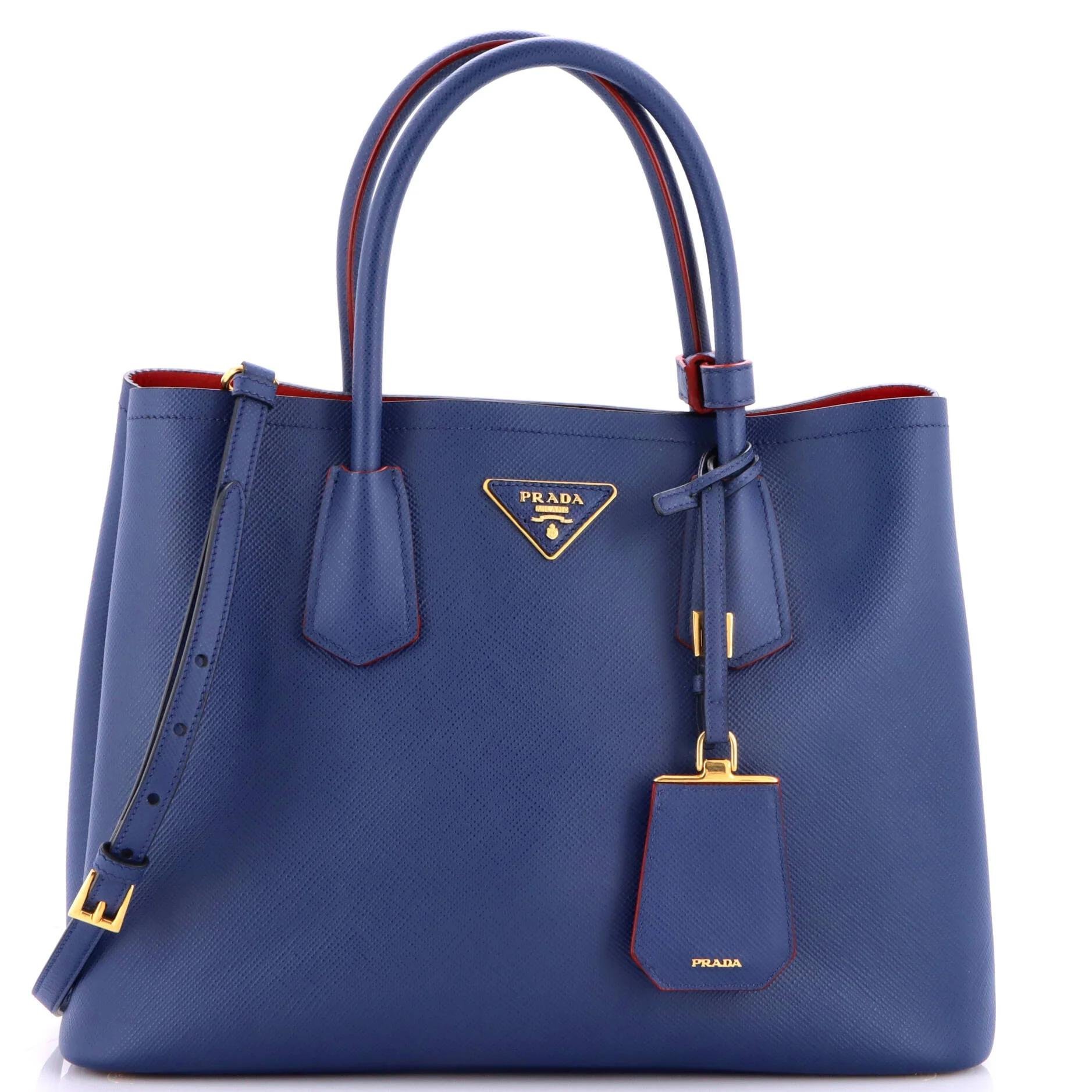 Leather tote