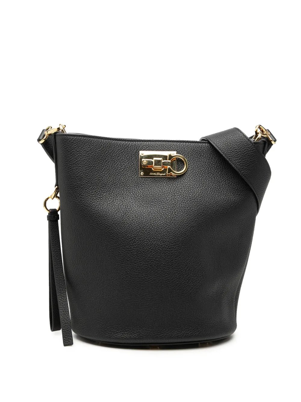 2022-2023 Grained Calfskin Studio bucket bag