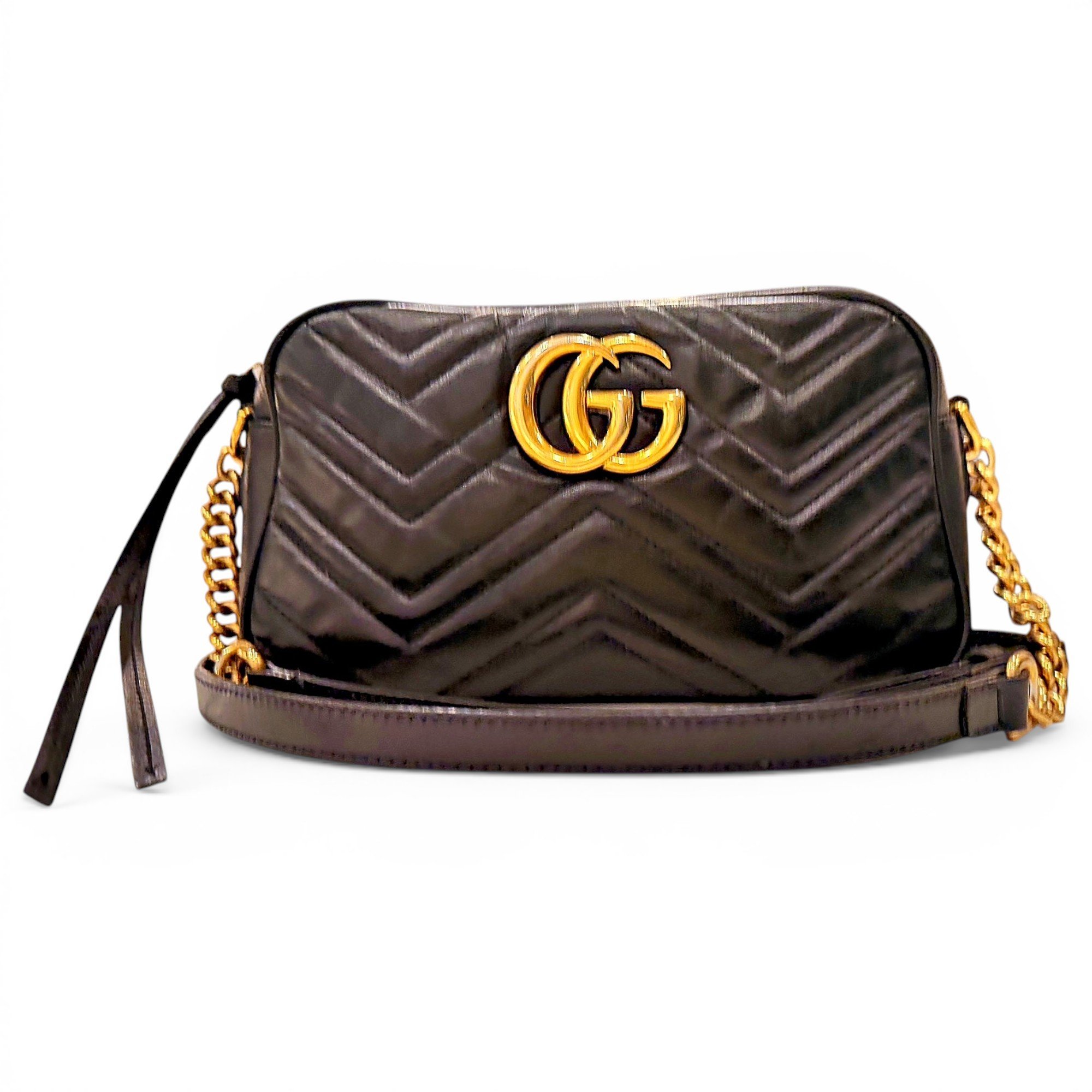 GG Marmont leather crossbody bag