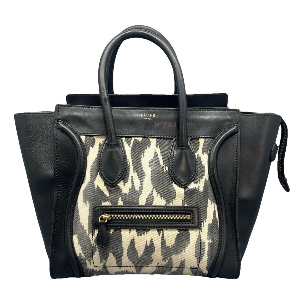 Luggage leather handbag