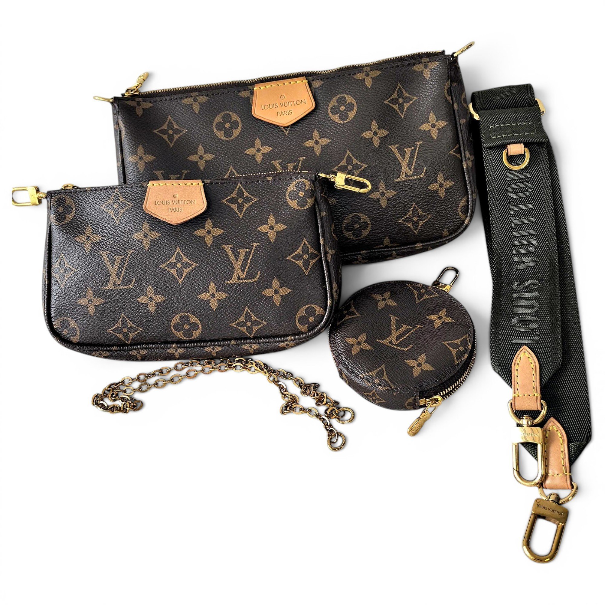Multi Pochette Accessoires leather handbag