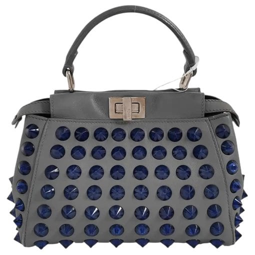Peekaboo leather handbag
