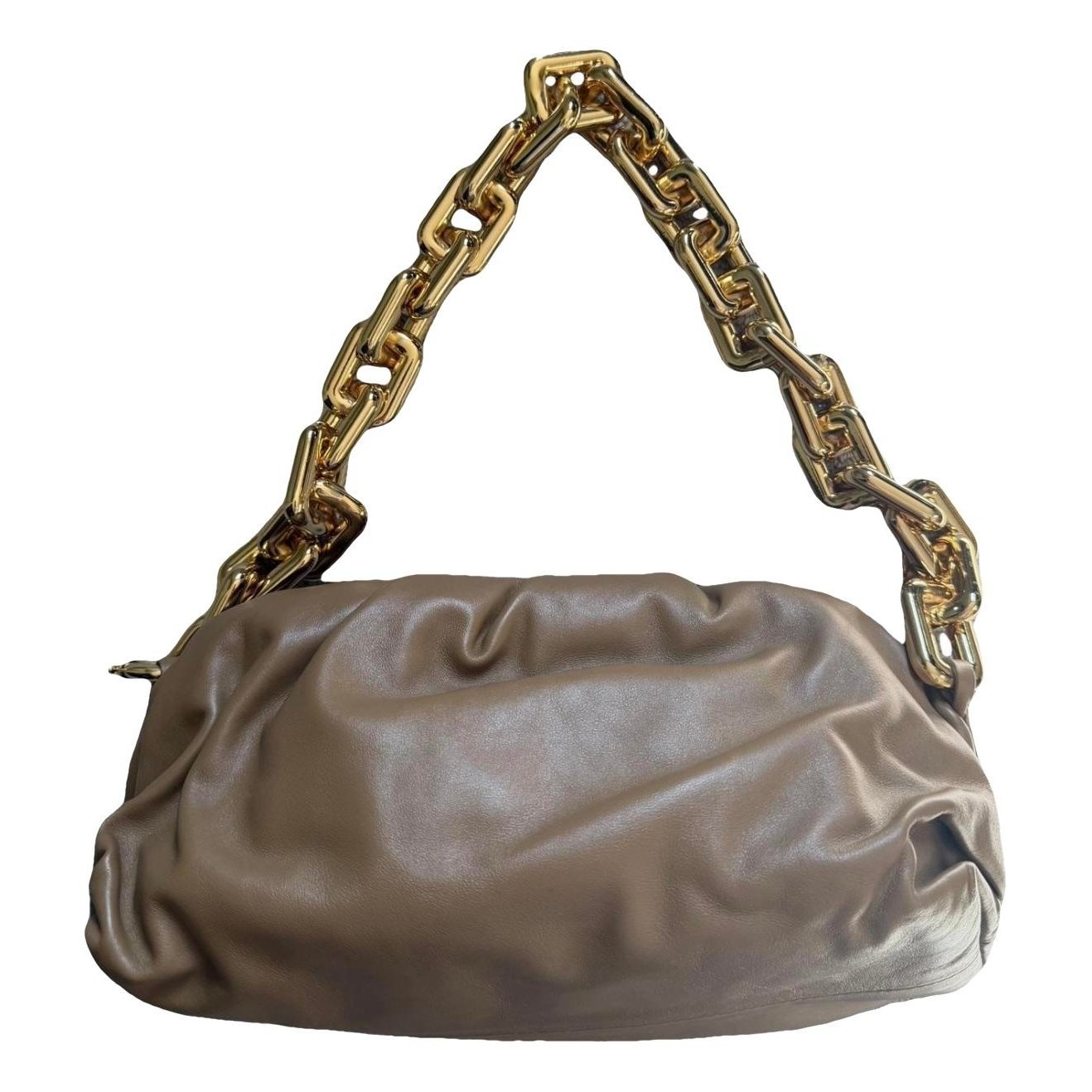 Chain Pouch leather handbag