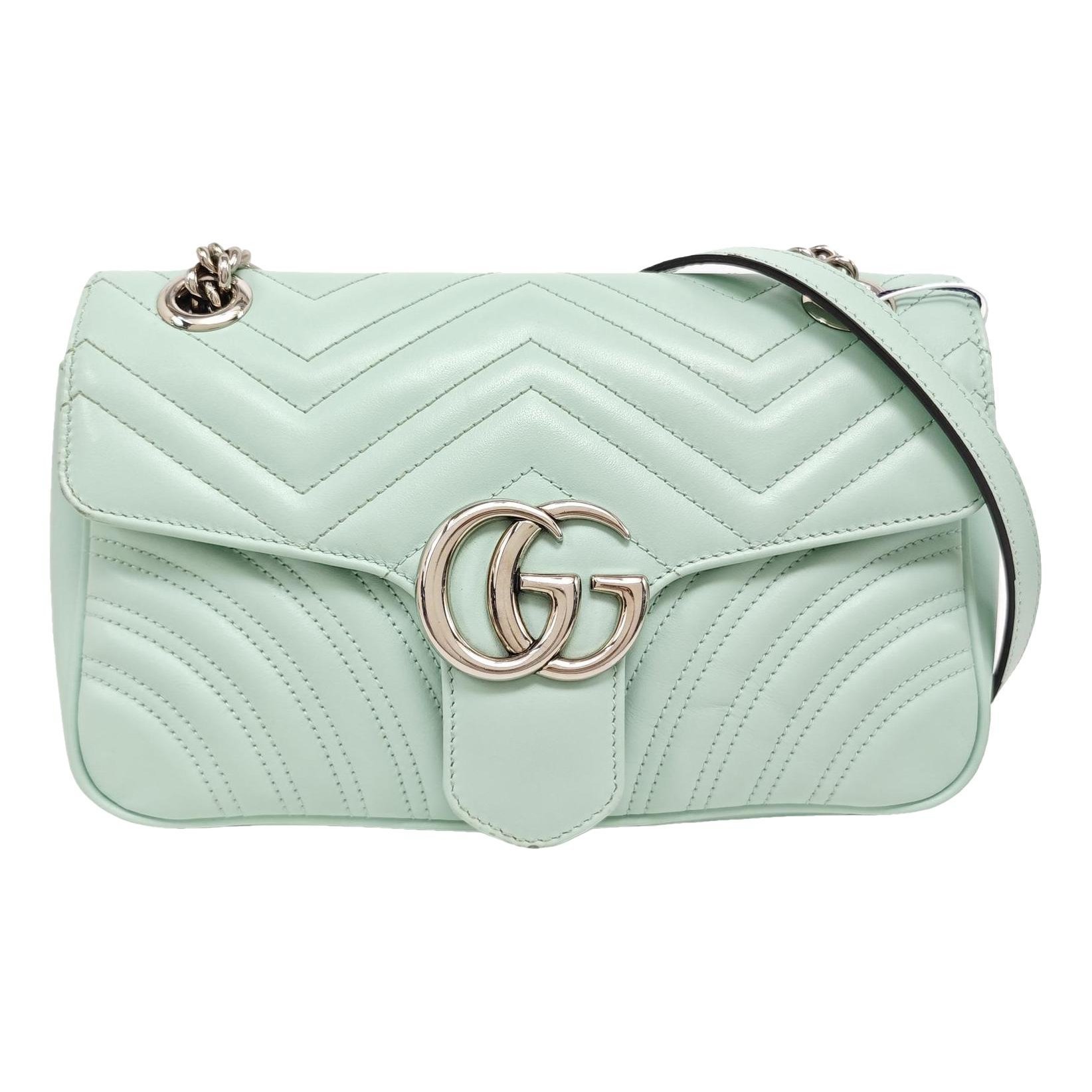 GG Marmont Flap leather crossbody bag