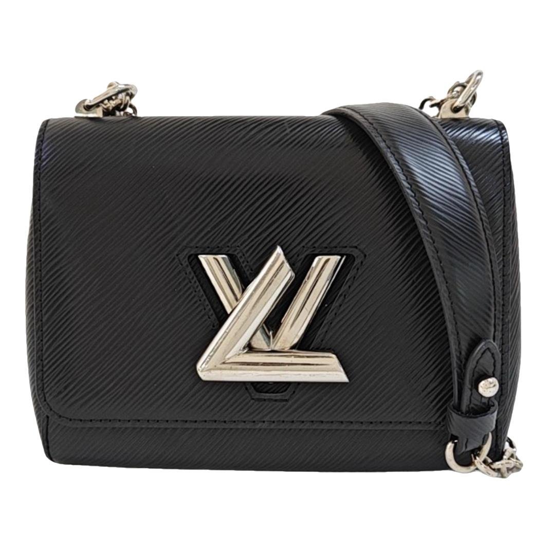 Twist leather crossbody bag