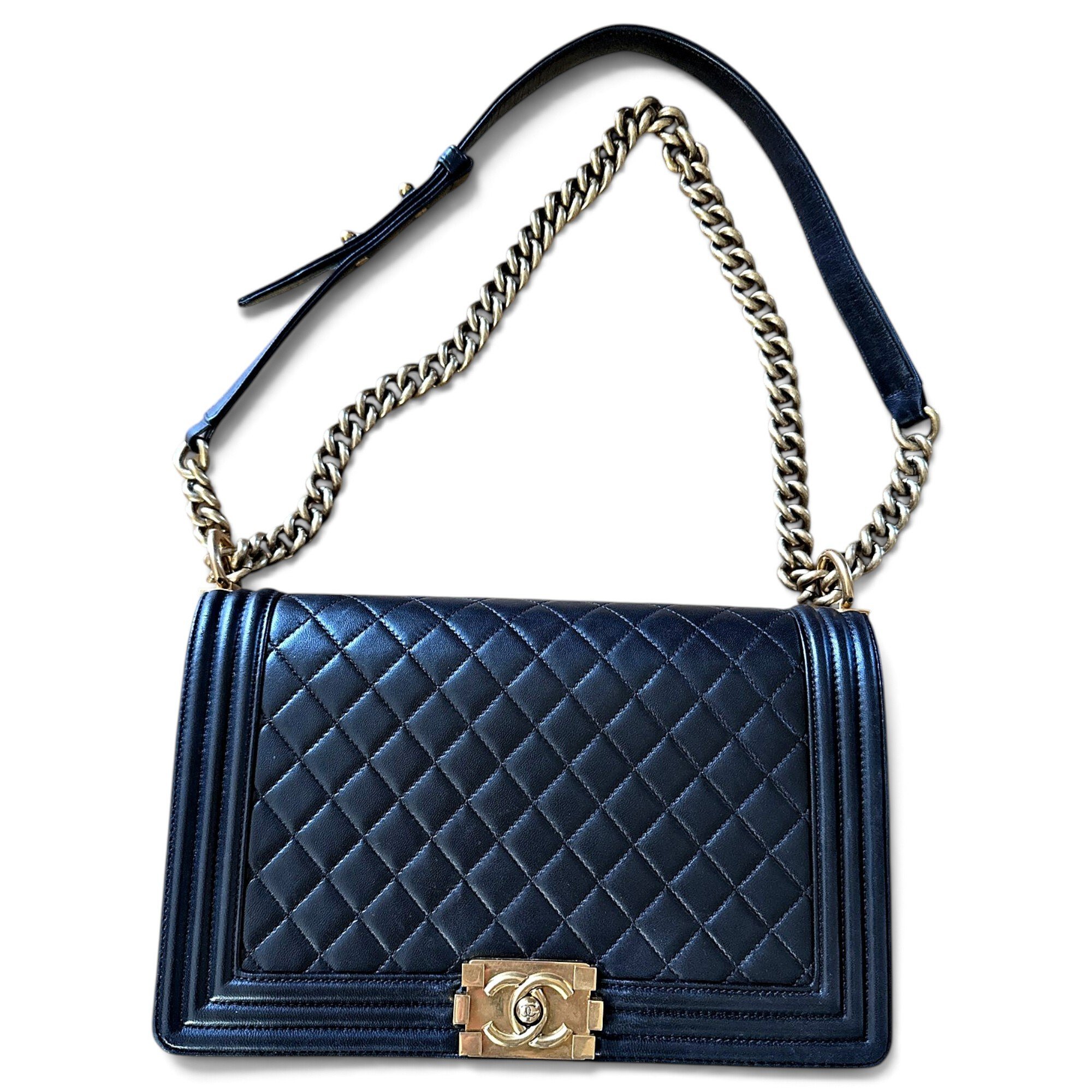 Boy leather handbag