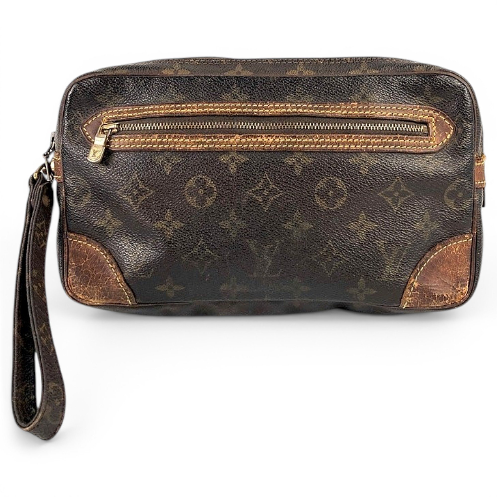 Marly Dragonne cloth clutch bag