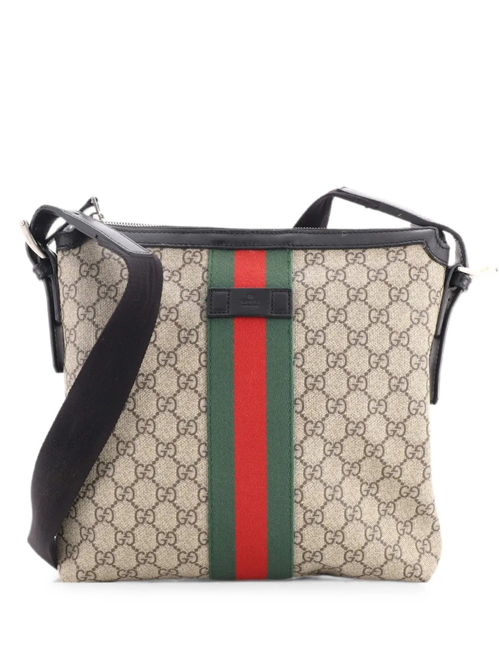 Web Messenger Bag GG Coated Canvas Medium crossbody bag