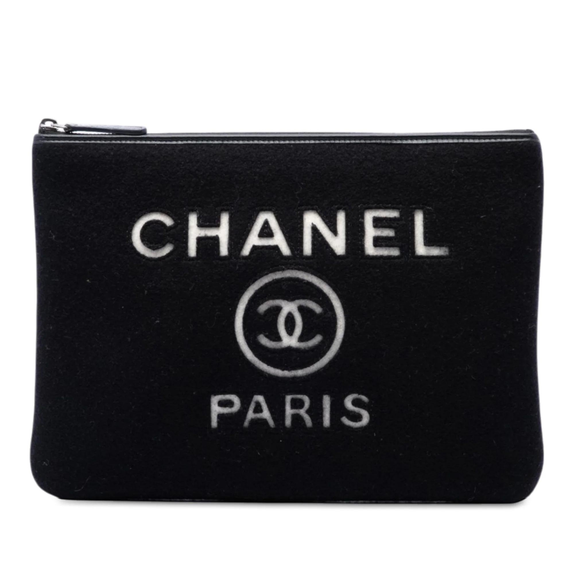 Deauville wool clutch bag