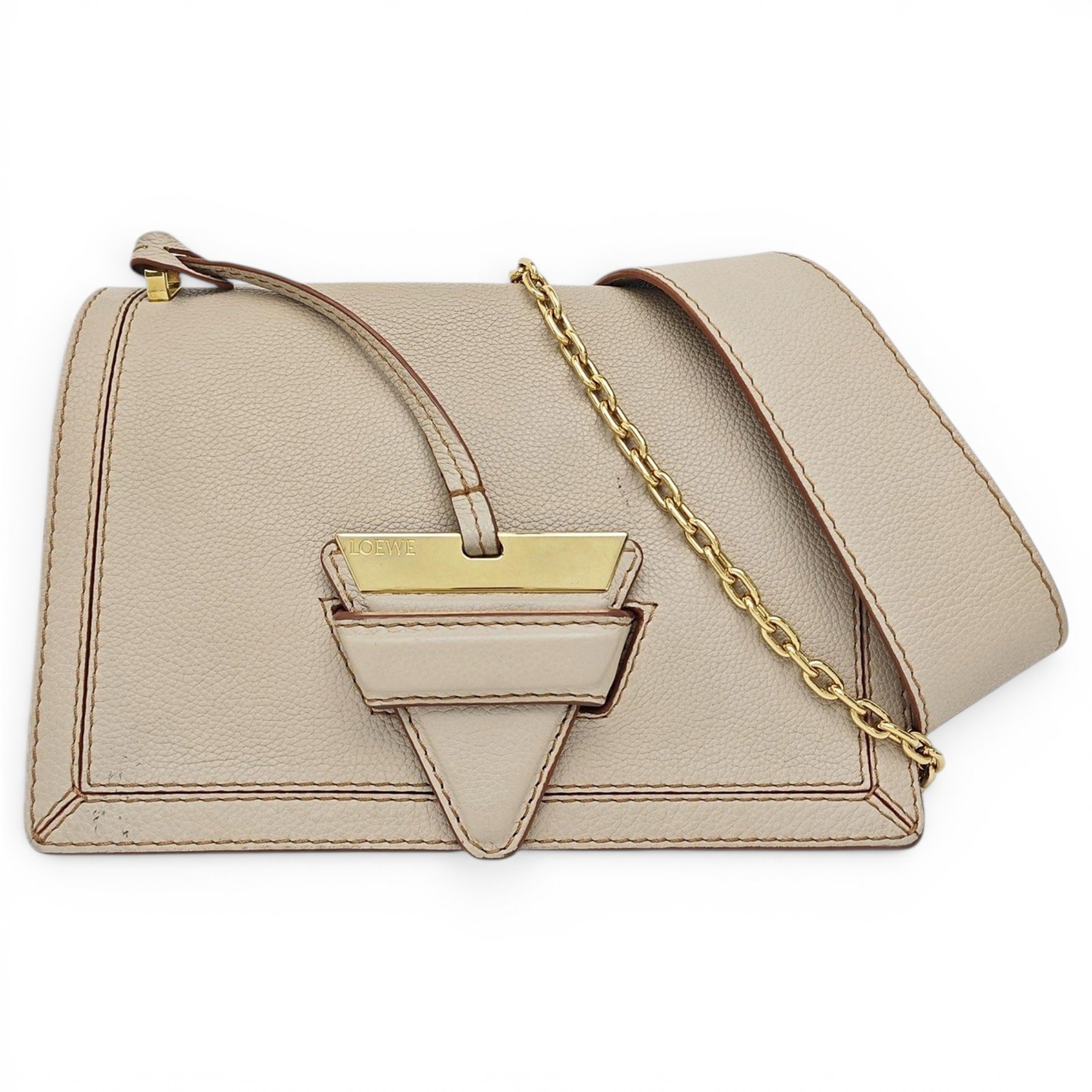 Barcelona leather handbag