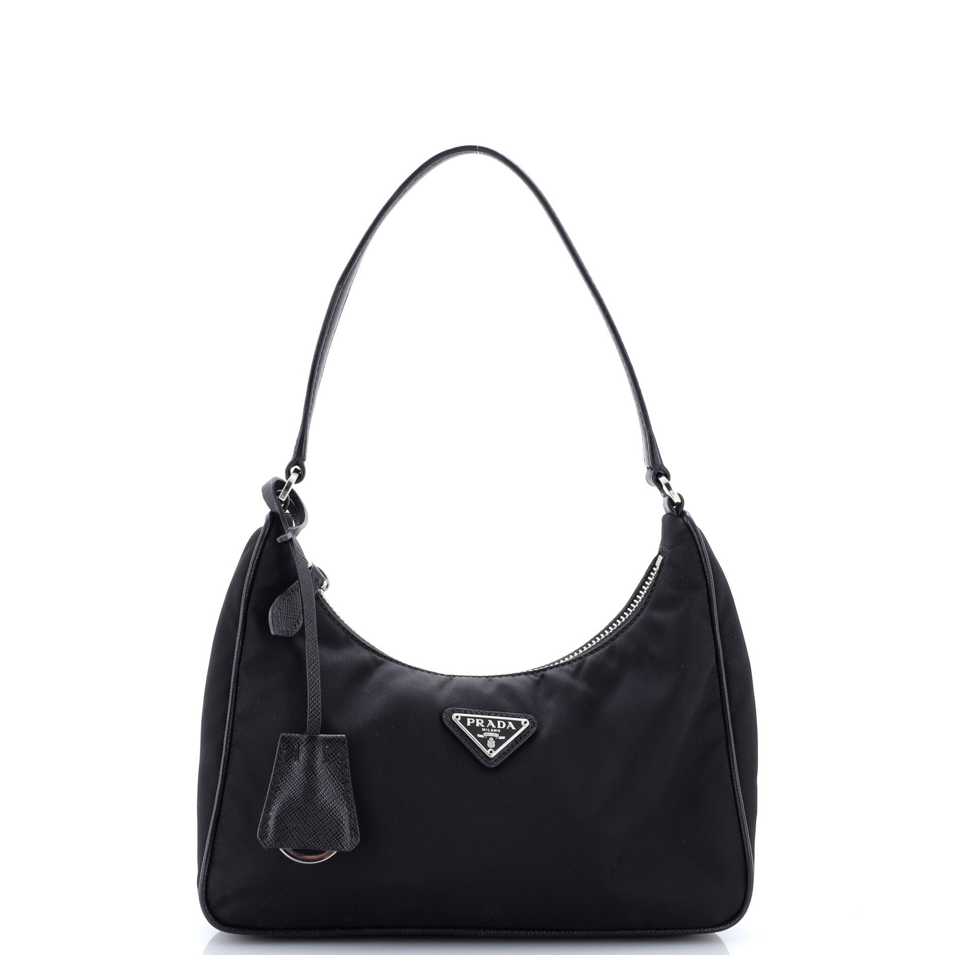 Re-Edition 2005 Hobo Tessuto with Saffiano Leather Mini