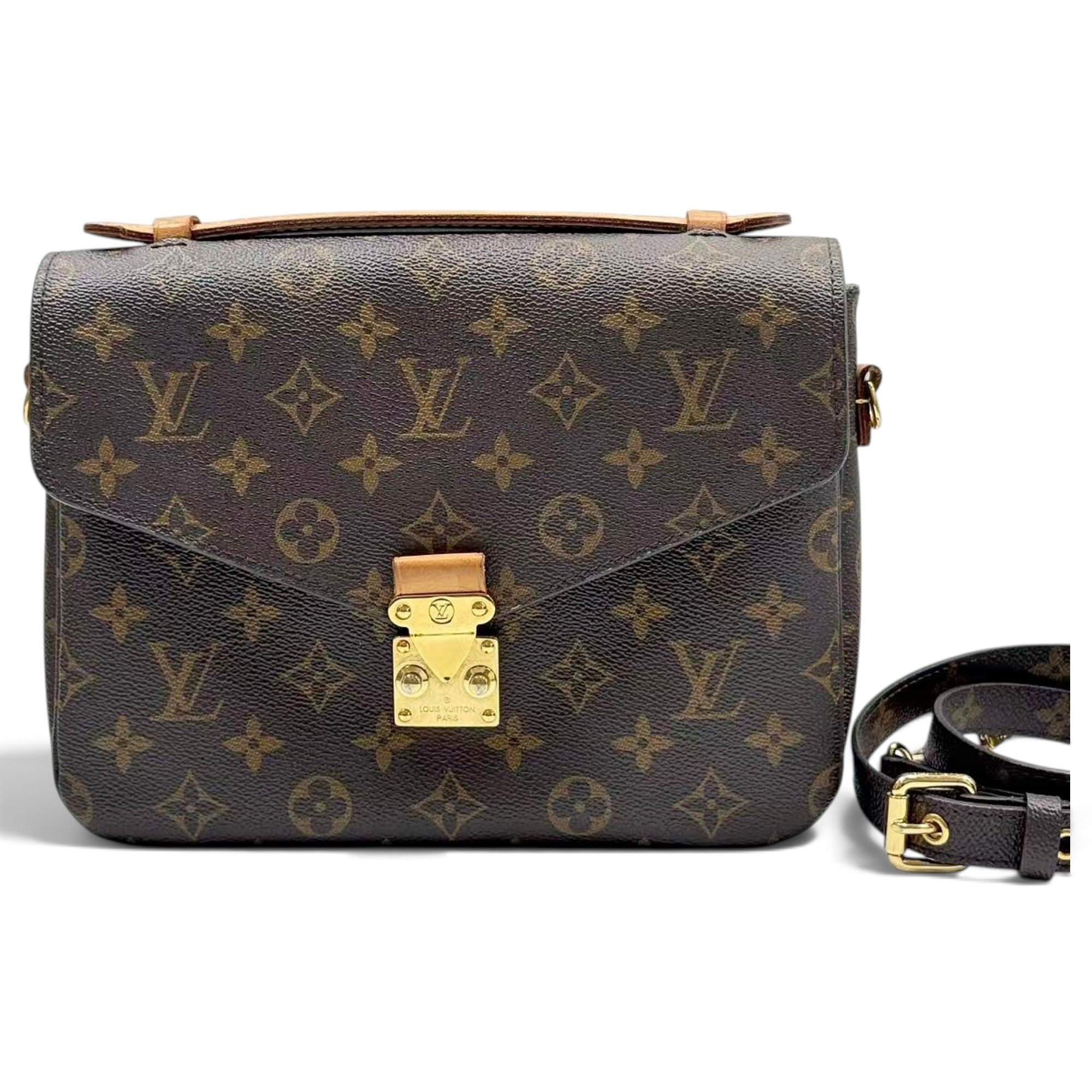 Metis leather handbag