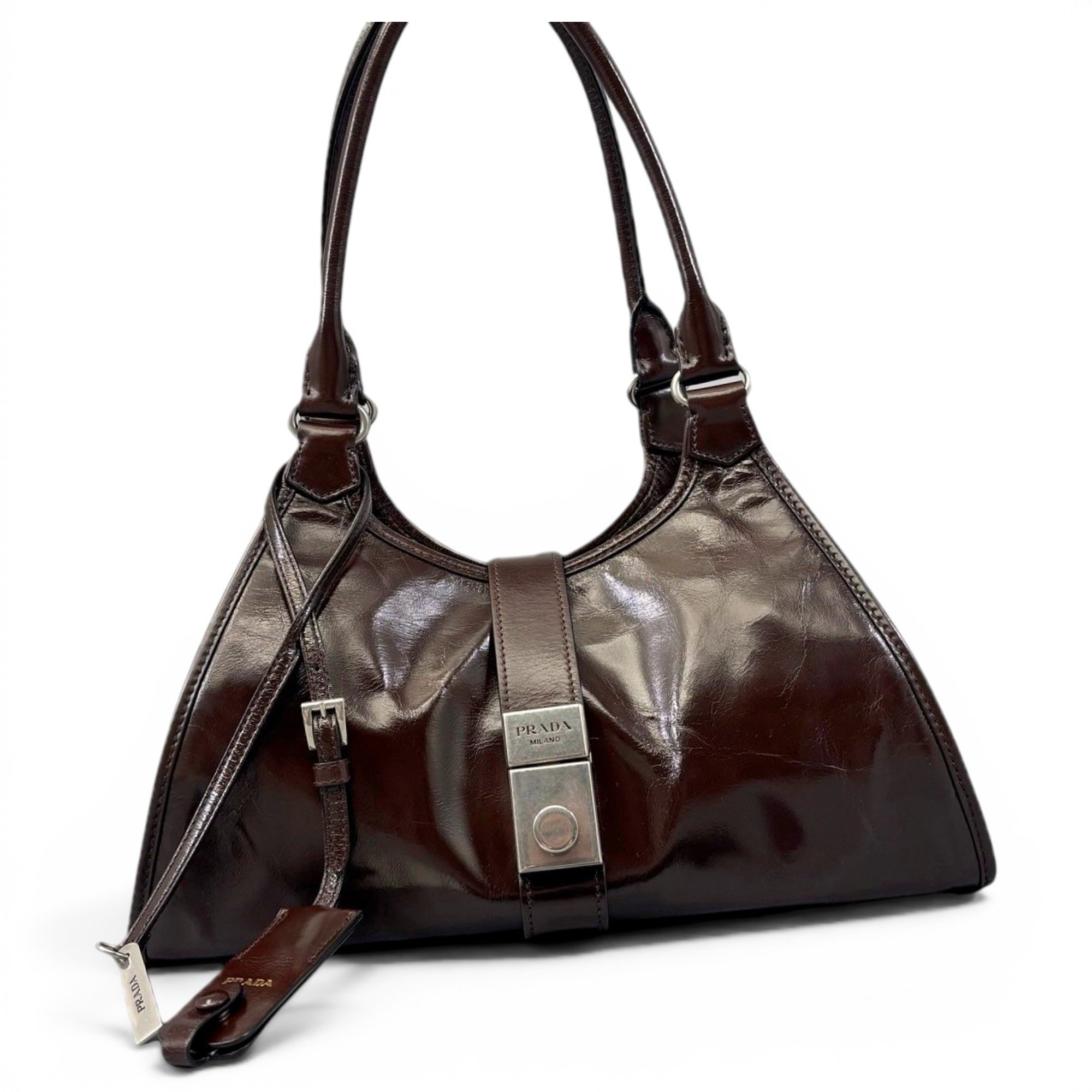 Leather handbag