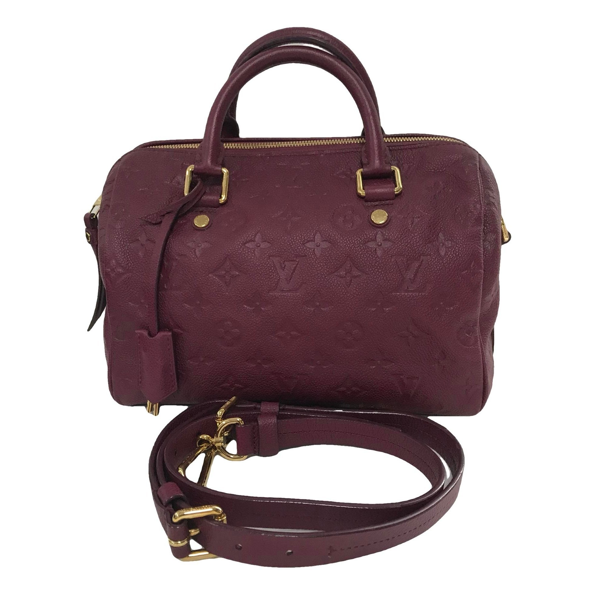 Speedy Bandoulière leather handbag