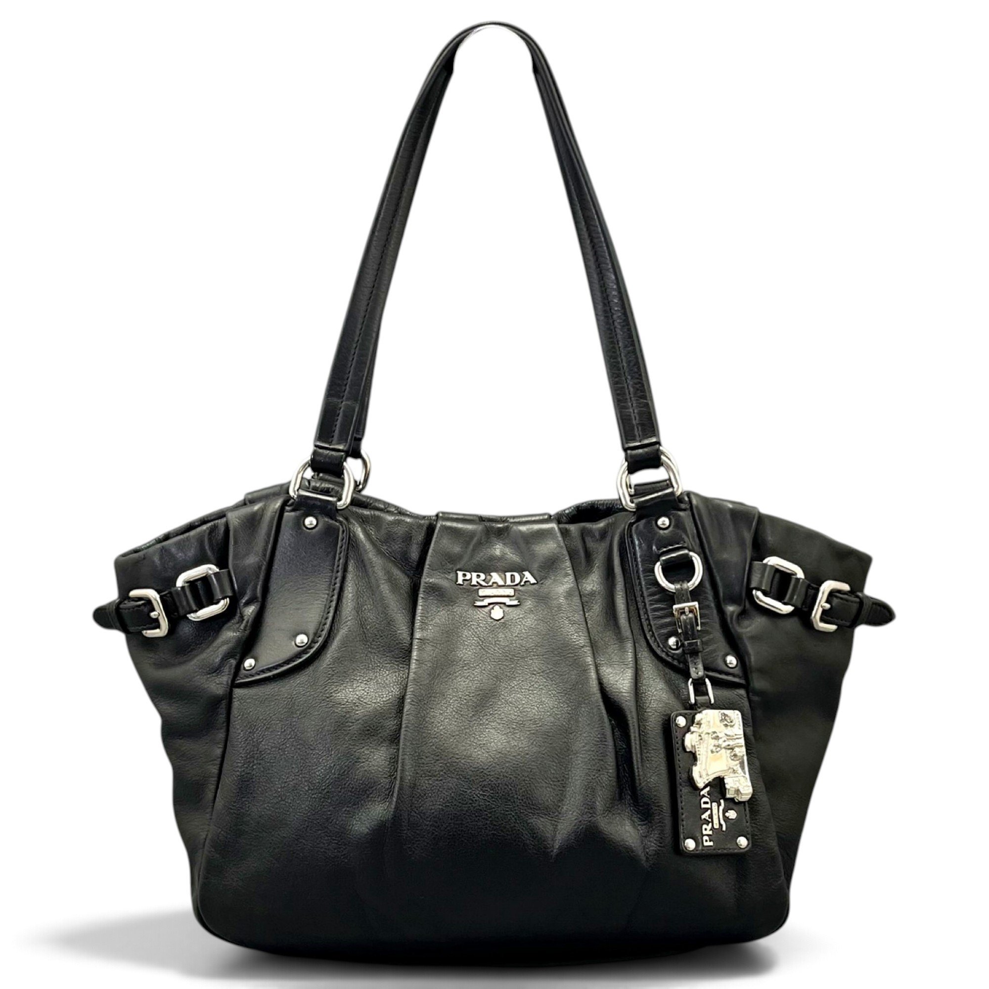 Leather handbag
