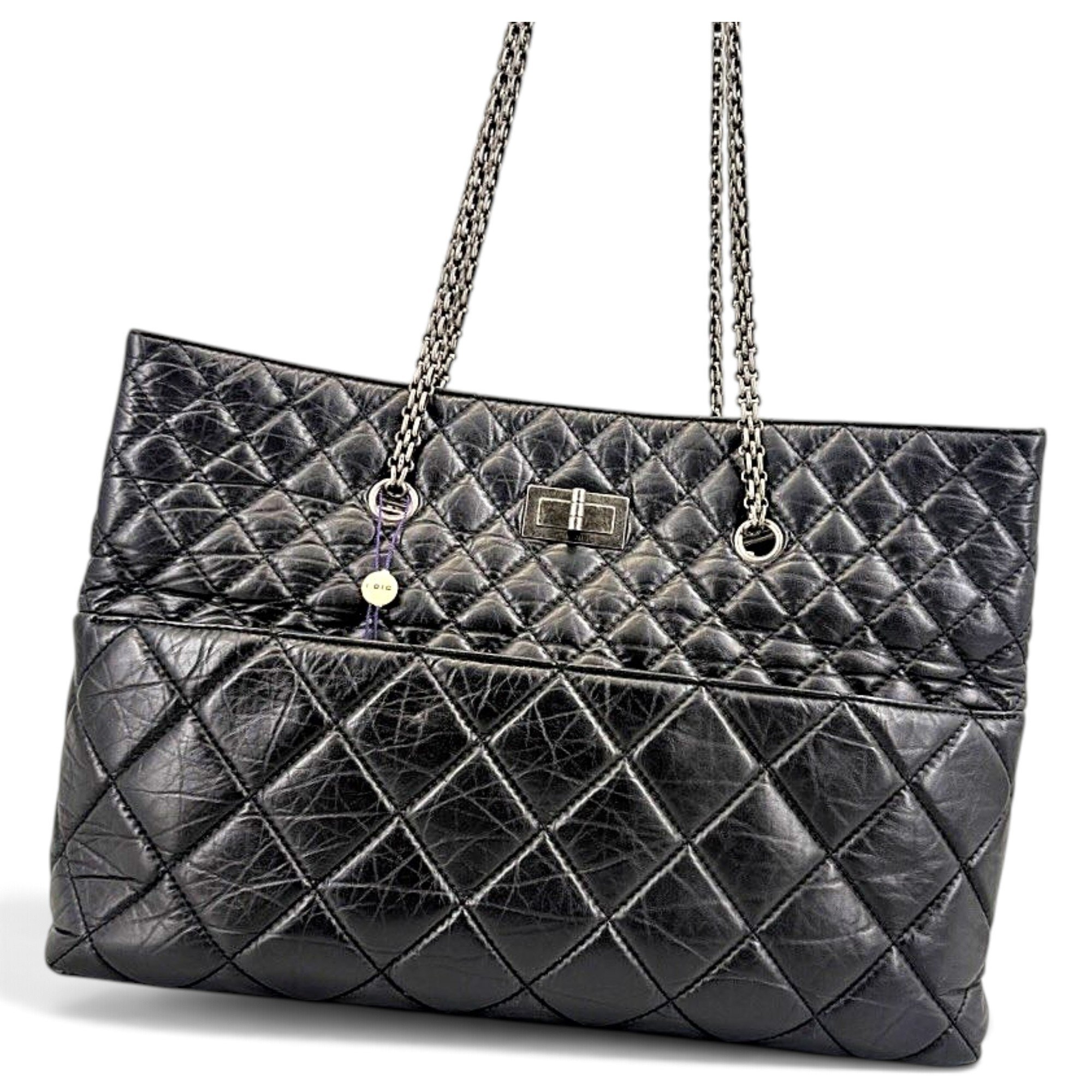 Leather tote