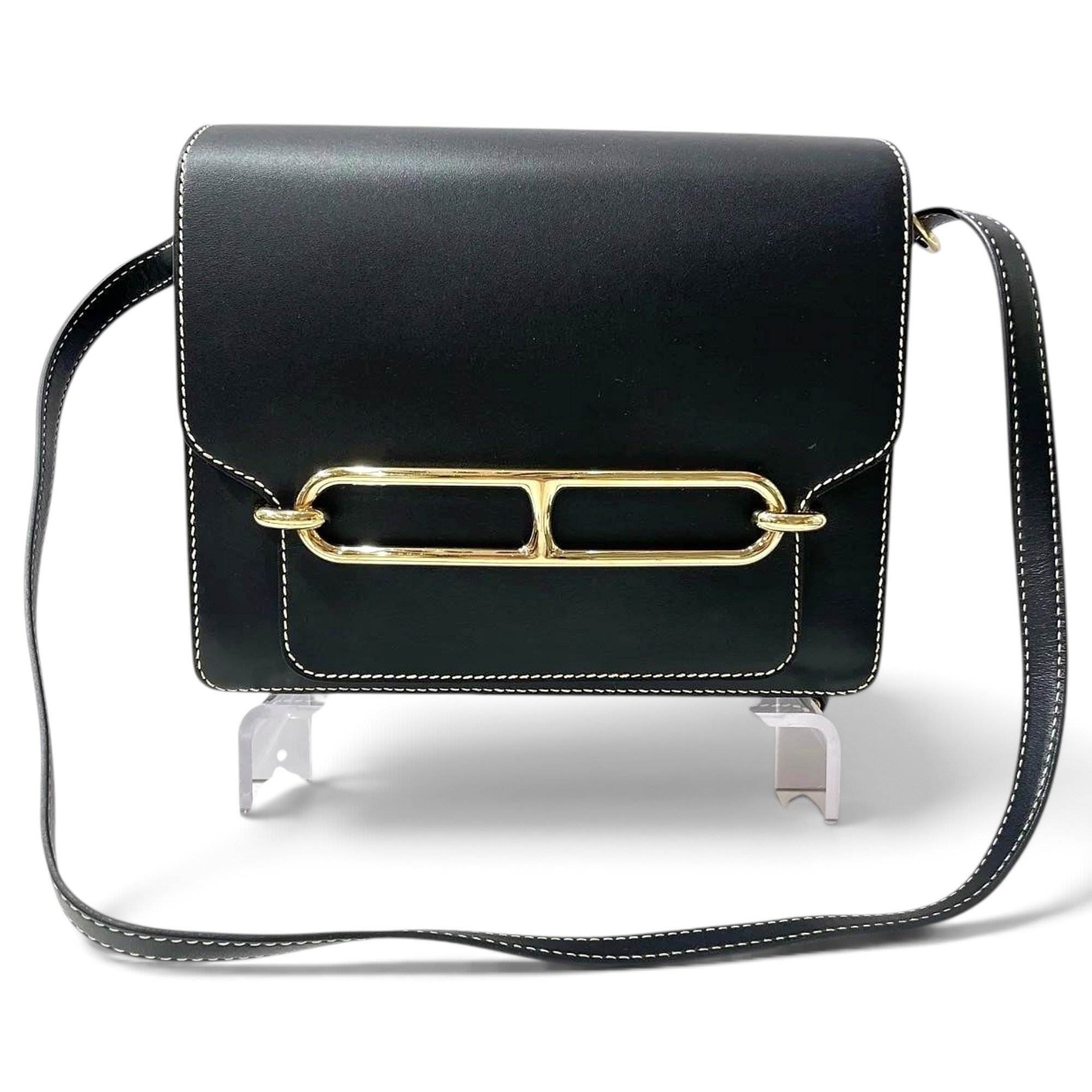 Leather crossbody bag