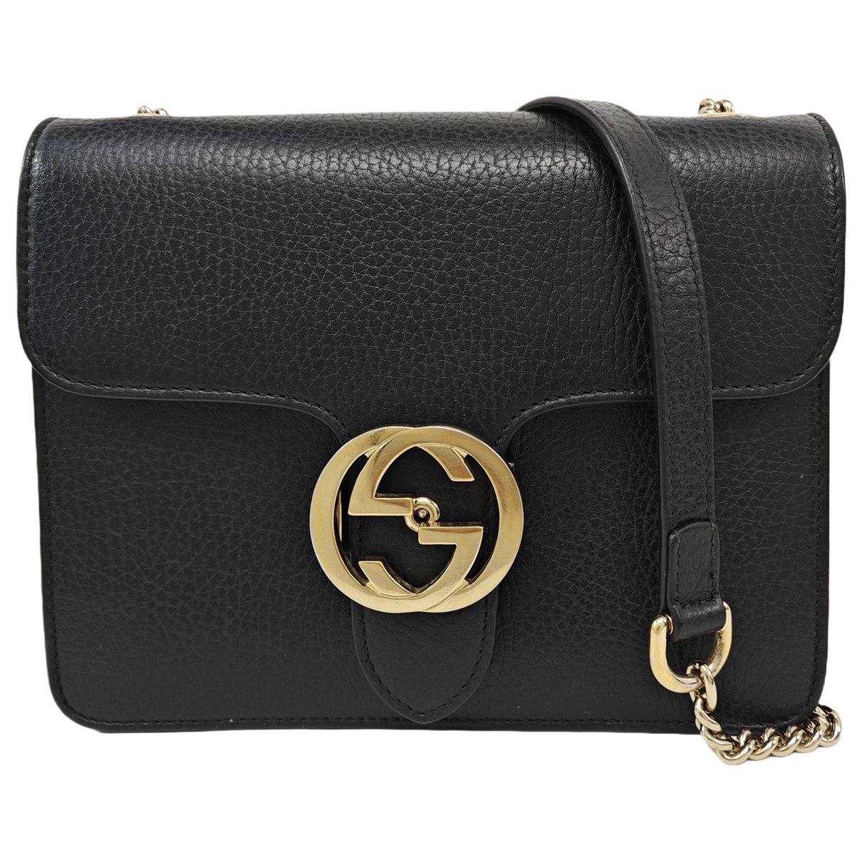 Leather crossbody bag
