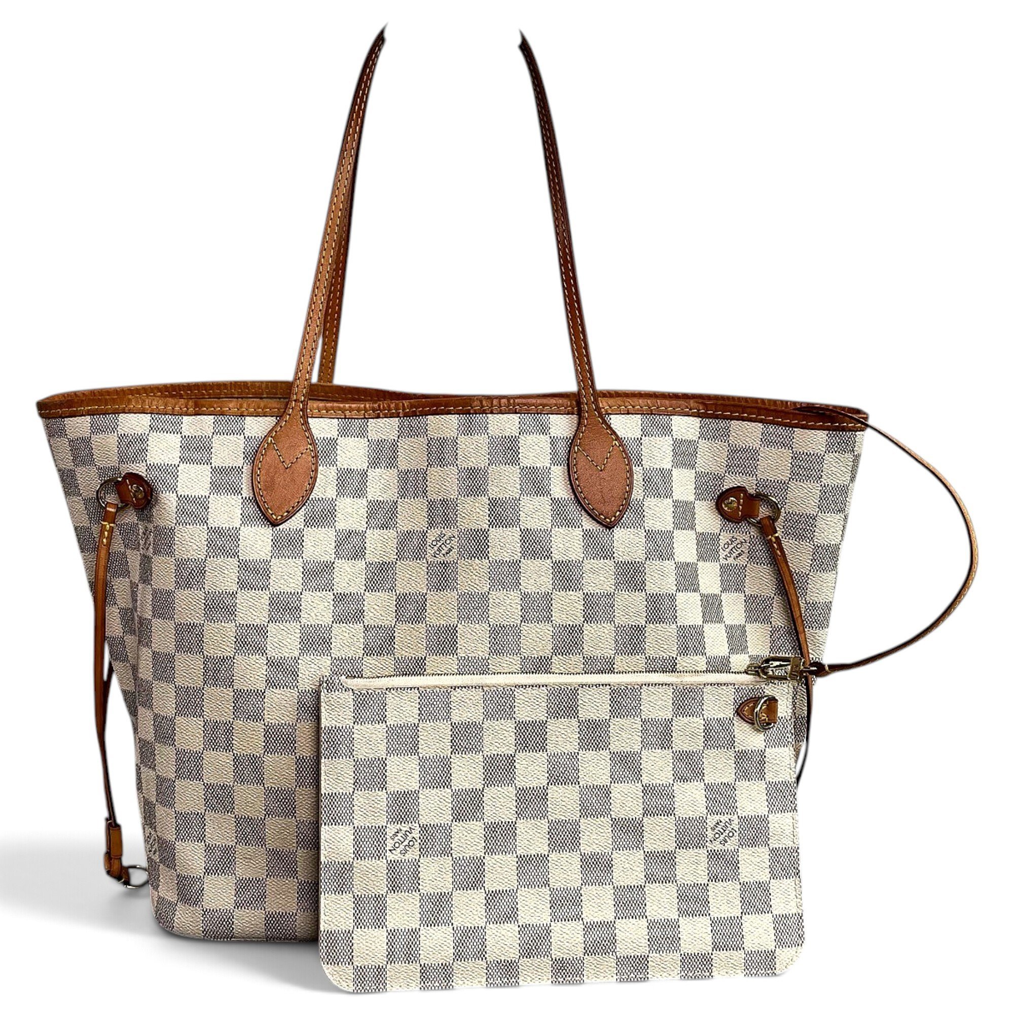 Neverfull leather tote