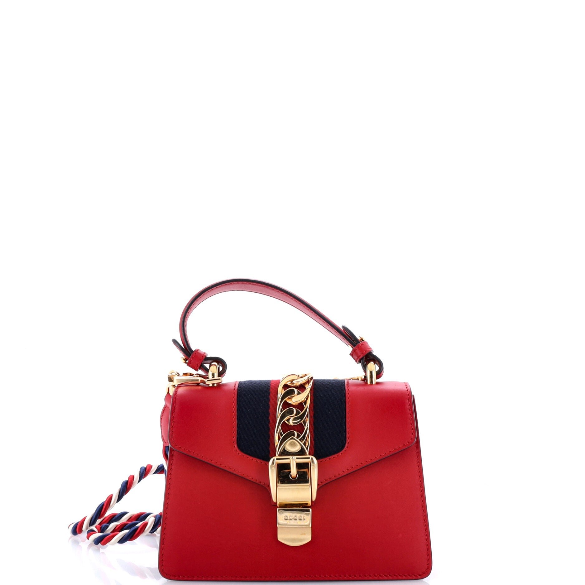 Sylvie Top Handle Bag Leather Mini